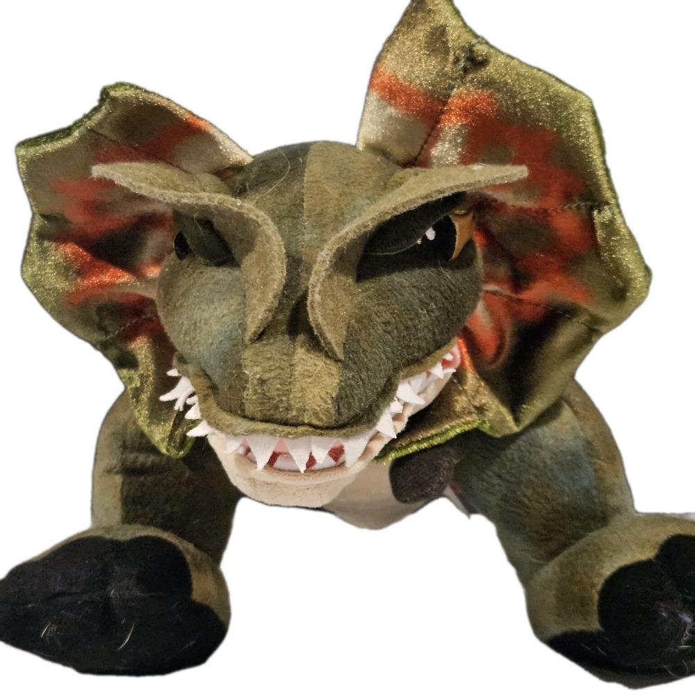 Jurassic World Dilophosaurus‎ Roaring Electronic Plush 10" Anniversary Works